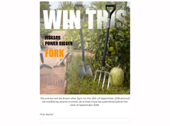 Win a Power Digger Fork