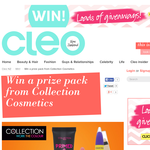 Win a prize pack from Collection Cosmetics