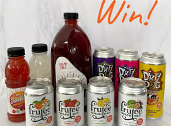 Win a prize pack full of Kiwi Sunshine, Frutee and Dirty Dog Energy