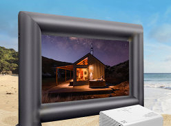 Win a Projector and Inflatable Screen