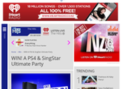 Win A PS4 & SingStar Ultimate Party