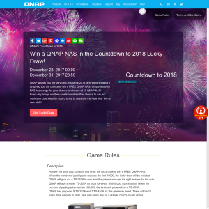 Win a QNAP NAS