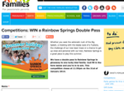 Win a Rainbow Springs Double Pass