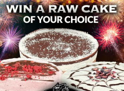 Win a Raw Cake of Your Choice