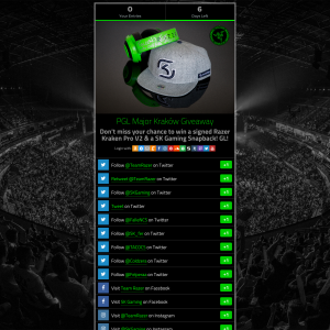 Win a Razer Kraken Pro V2 Headset & SK Gaming Snapback