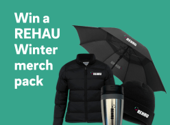 Win a REHAU Merch Pack – Winter Edition