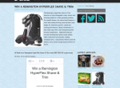 Win a Remington HyperFlex Shave & Trim