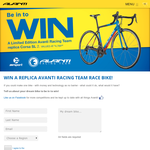 Win a Replica Avanti Racing Team Race Bike