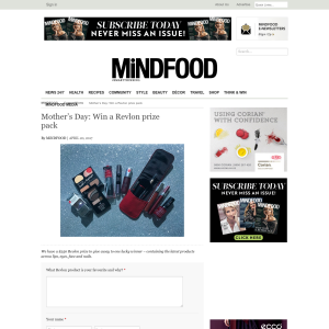 Win a Revlon prize pack