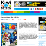 Win a Rio 2 DVD