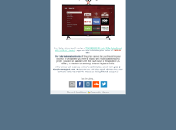 Win a Roku Smart LED TV