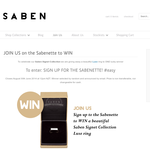Win a Saben Signette Collection Luxe Ring - Saben
