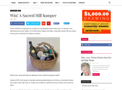 Win a Sacred Hill hamper