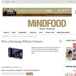 Win a Samsung WB250 Camera