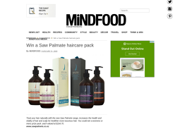 Win a Saw Palmate Haircare Pack