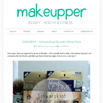 Win a Schwarzkopf Blonde Ultime Pack - Makeupper