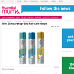 Win a Schwarzkopf Dry hair care range