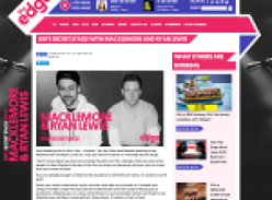 Win a Secret Stage experience with Macklemore and Ryan Lewis