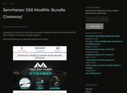 Win a Sennheiser HD558 Headset & ModMic 5 Bundle