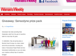 Win a Sensodyne prize pack