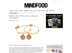 Win a set of 2 Alex and Ani bangles