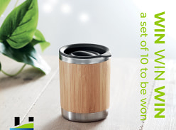 Win a Set of Branded Reusable Cups
