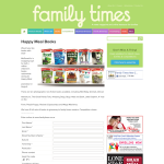 Win a set of Happy Meal Books