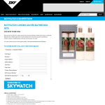 Win a set of  Linden Leaves Fig Licorice Shower Creme and Lotion - Sky TV