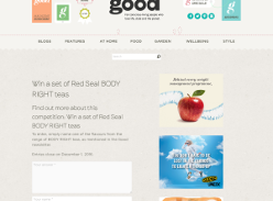 Win a set of Red Seal BODY RIGHT teas