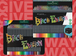 Win a Set of the Black Edition Faber Castell Supersoft Coloured Pencils