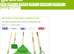 Win a Set of TradePlus Garden Tools