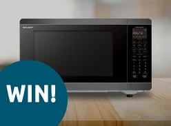 Win a Sharp 1200W Flatbed Microwave