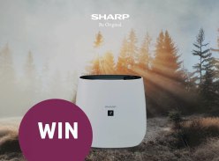 Win a Sharp Compact Air Purifier