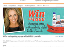 Win a shopping spree with Nikki Lovrich