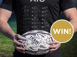 Win a signed All Blacks Jersey and Signed Ball