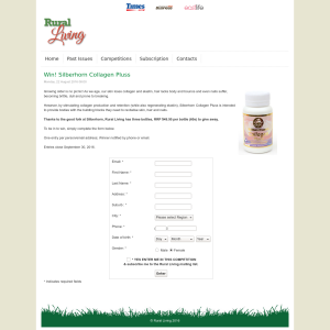 Win a Silberhorn Collagen Pluss 