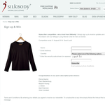 Win a Silkspun Long Sleeve Crew for men or women - Silkbody