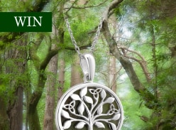 Win a Silver Connemara Marble Tree of life Necklace