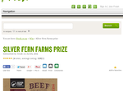 Win a Silver Fern Farms Prize