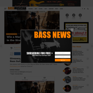 Win a Sire Marcus Miller M7 bass guitar 4ST - Bass Musician