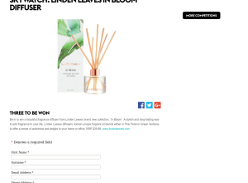 Win a Sky Watch Linden Leaves in Bloom Diffuser