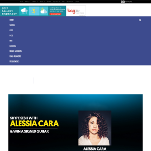 Win a Skype Sesh with Alessia Cara