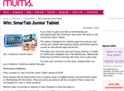 Win a SmarTab Junior Tablet