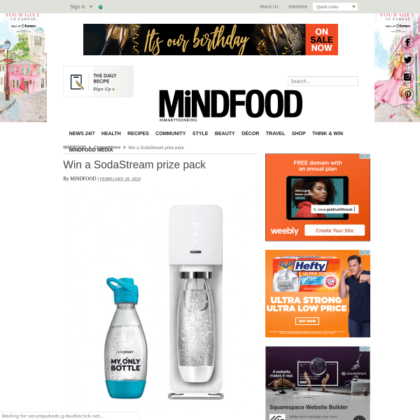 Win a SodaStream Prize Pack