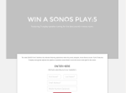 Win a Sonos Play:5 Wireless Speaker