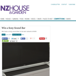 Win a Sony Sound Bar