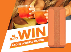 Win a Sony Wireless Speaker