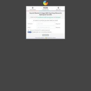 Win a SoundBlasterX Siege M04 Gaming Mouse & Alphapad Bundle - OneTapLAN