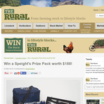 Win a Speight's Prize Pack worth $188!