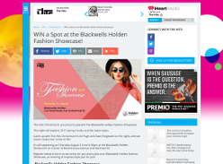 Win a Spot at the Blackwells Holden Fashion Showcase